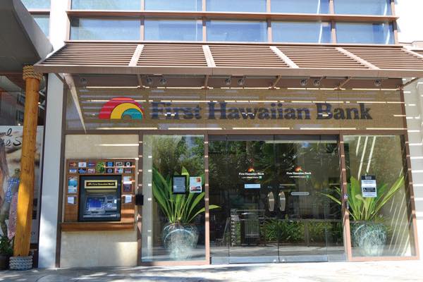 ハワイ　ファーストハワイアンバンク　銀行 hawaii first hawaiian bank