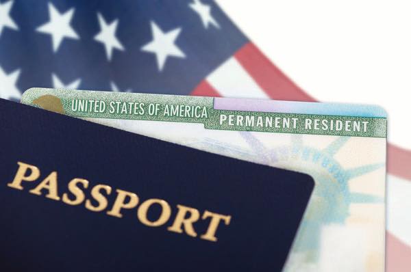 green card passport グリーンカード更新