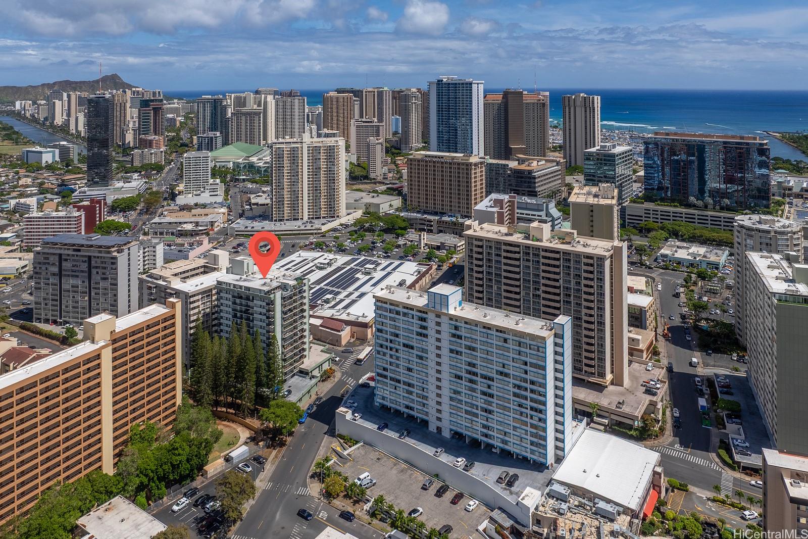 住処のかたち ハワイ不動産物件｜1610 Kanunu Street #306, Honolulu HI 96814
