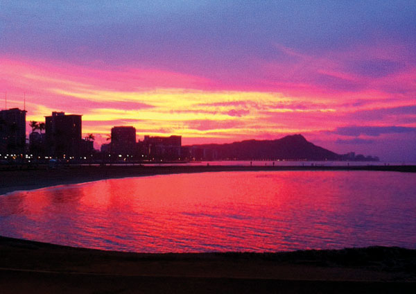 飯島寛子のハワイを走ろう ハワイの日の出に感動しながら走ってみましょう