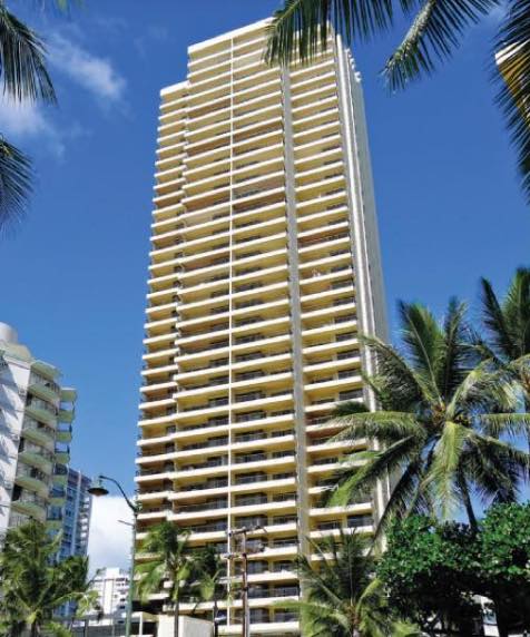 ハワイ　ホテルコンドミニアム　ワイキキビーチタワー